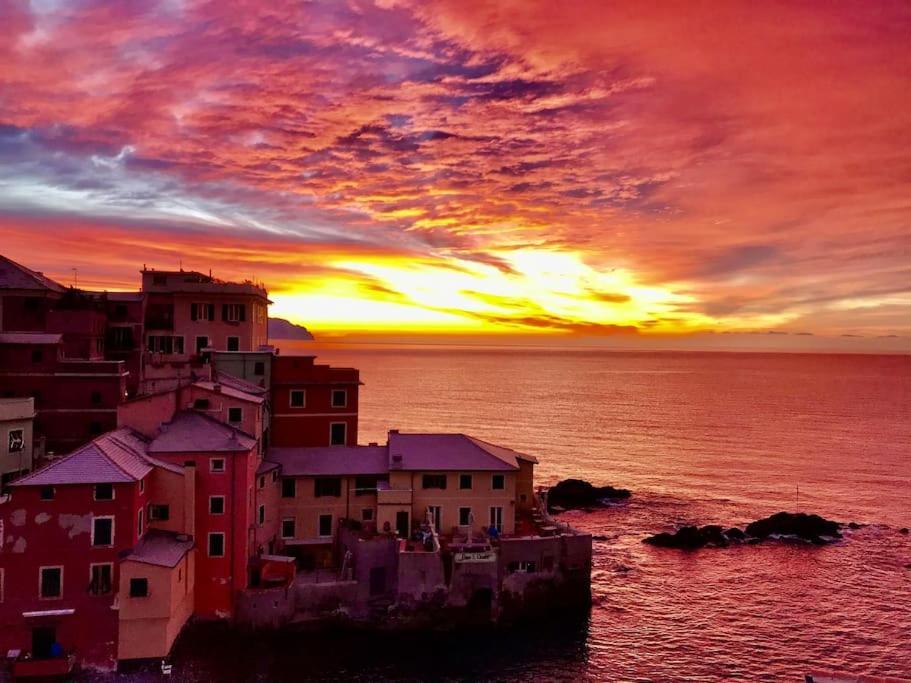 Moonlight In Boccadasse Appartement Genua Buitenkant foto